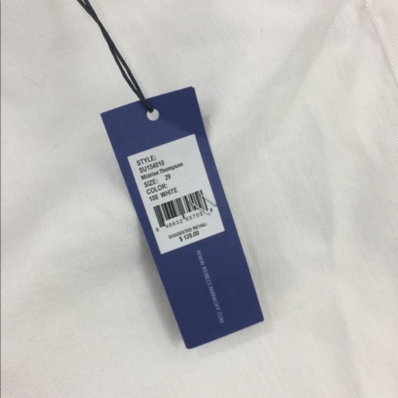 {Rebecca Minkoff} Midrise Skinny White Jeans - Picture 5 of 8